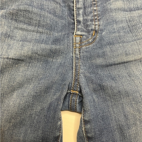 Madewell Cali Demi Boot Notch Split Back Raw Hem Jeans Sz 26 - Picture 11 of 12